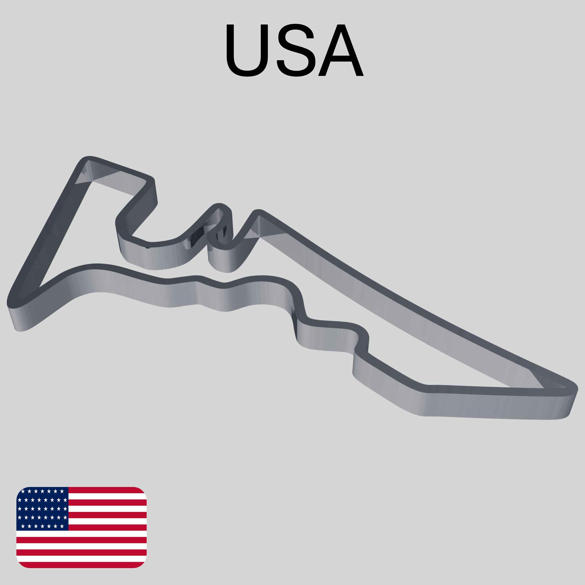 Austin (USA) – Streckenkarte